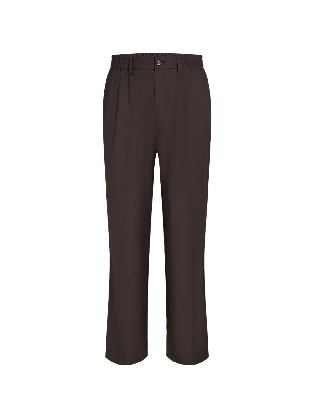 Karl Lagerfeld Klassische Bundfaltenhose - Braun