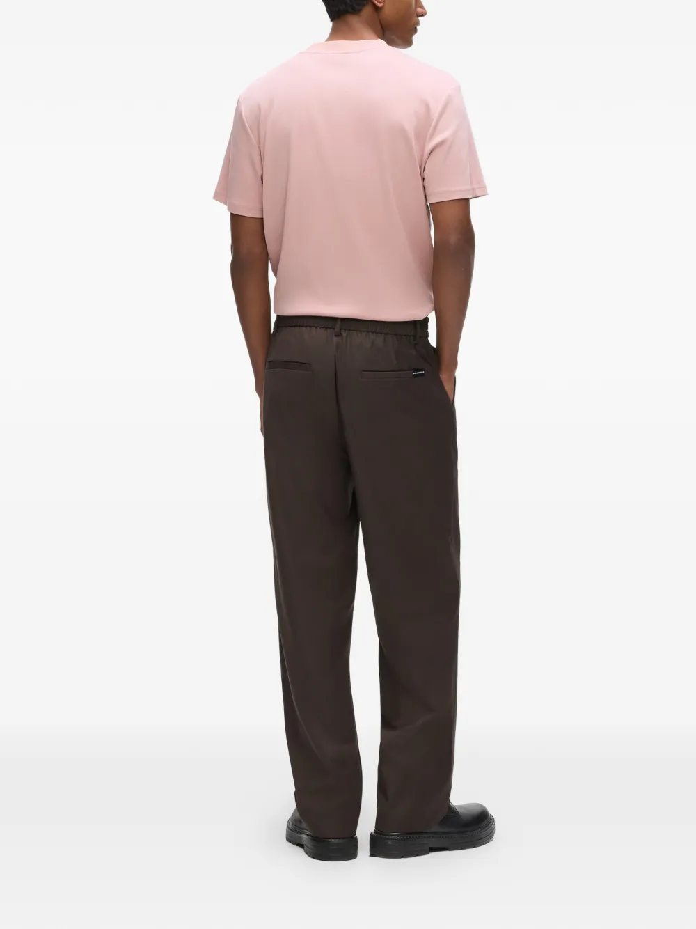 Karl Lagerfeld Geplooide pantalon Bruin