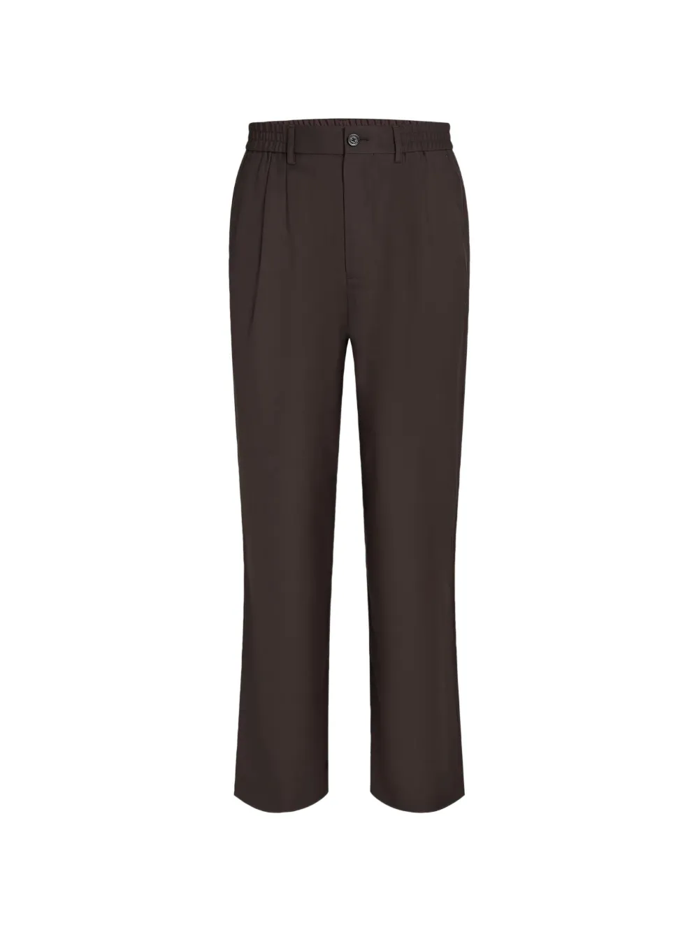 Karl Lagerfeld Geplooide pantalon Bruin