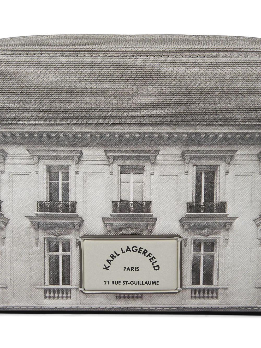 Karl Lagerfeld Rue St Gulliaume messengertas Grijs