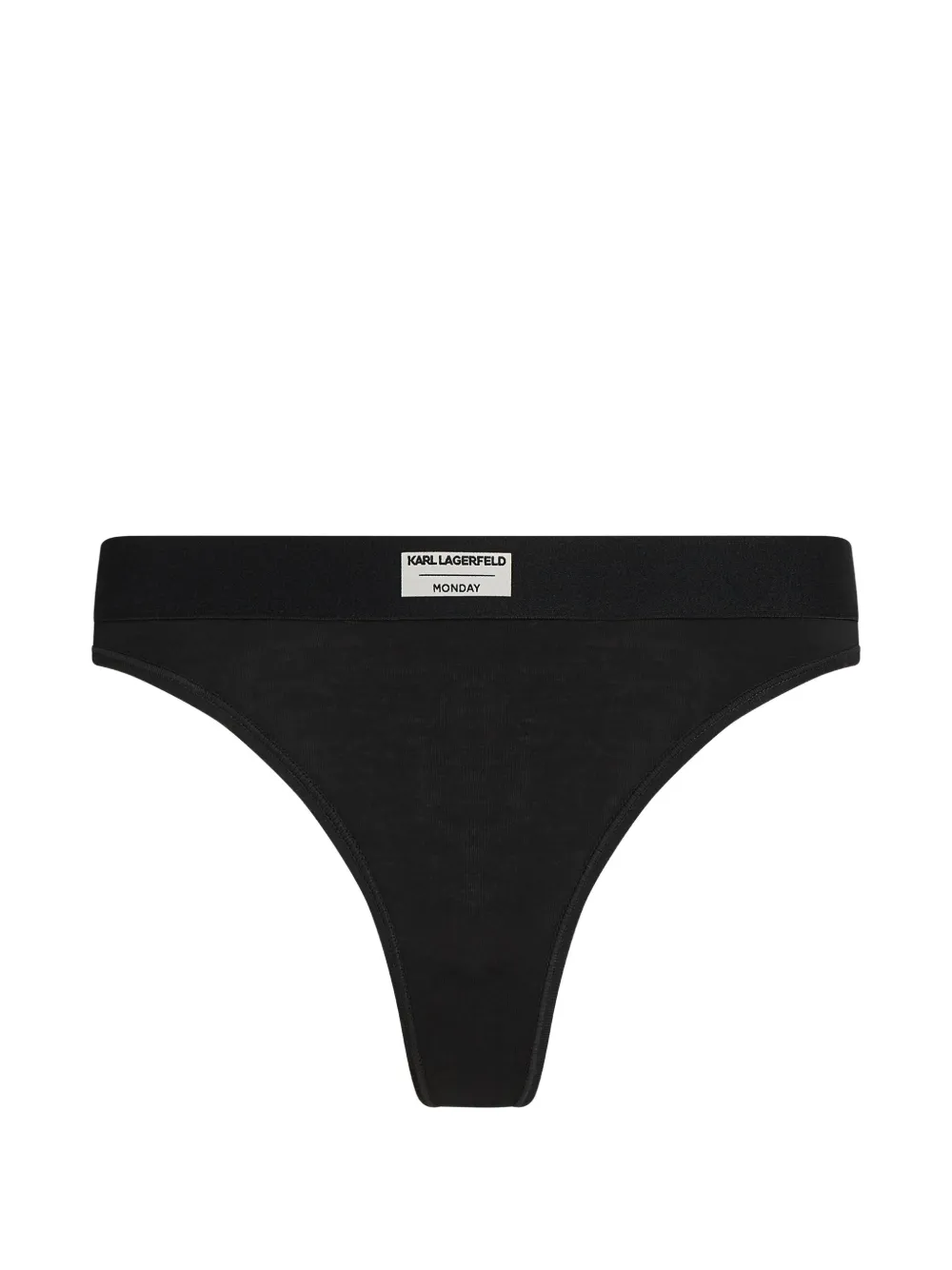 Karl Lagerfeld Days Of The Week zeven strings met logo-patch Zwart