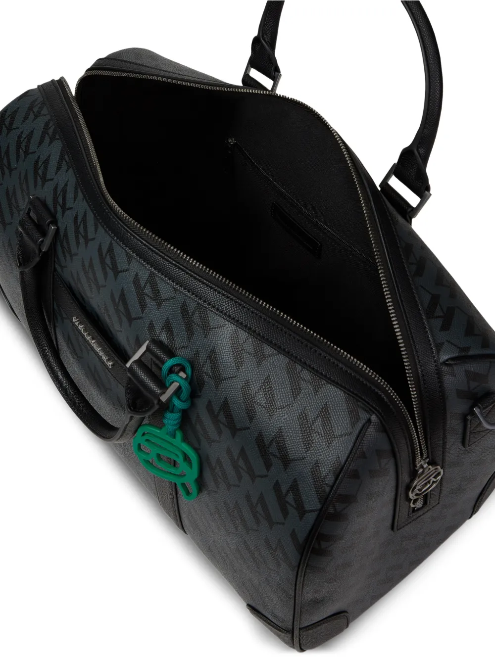 Karl Lagerfeld Ikon Monogram weekendtas Zwart