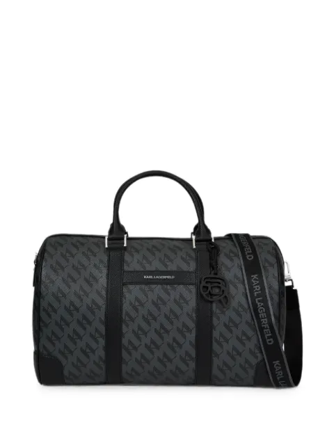 Karl Lagerfeld Ikon Monogram weekender bag