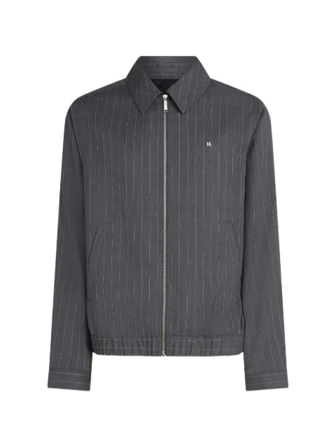 Karl Lagerfeld surchemise rayée à plaque logo