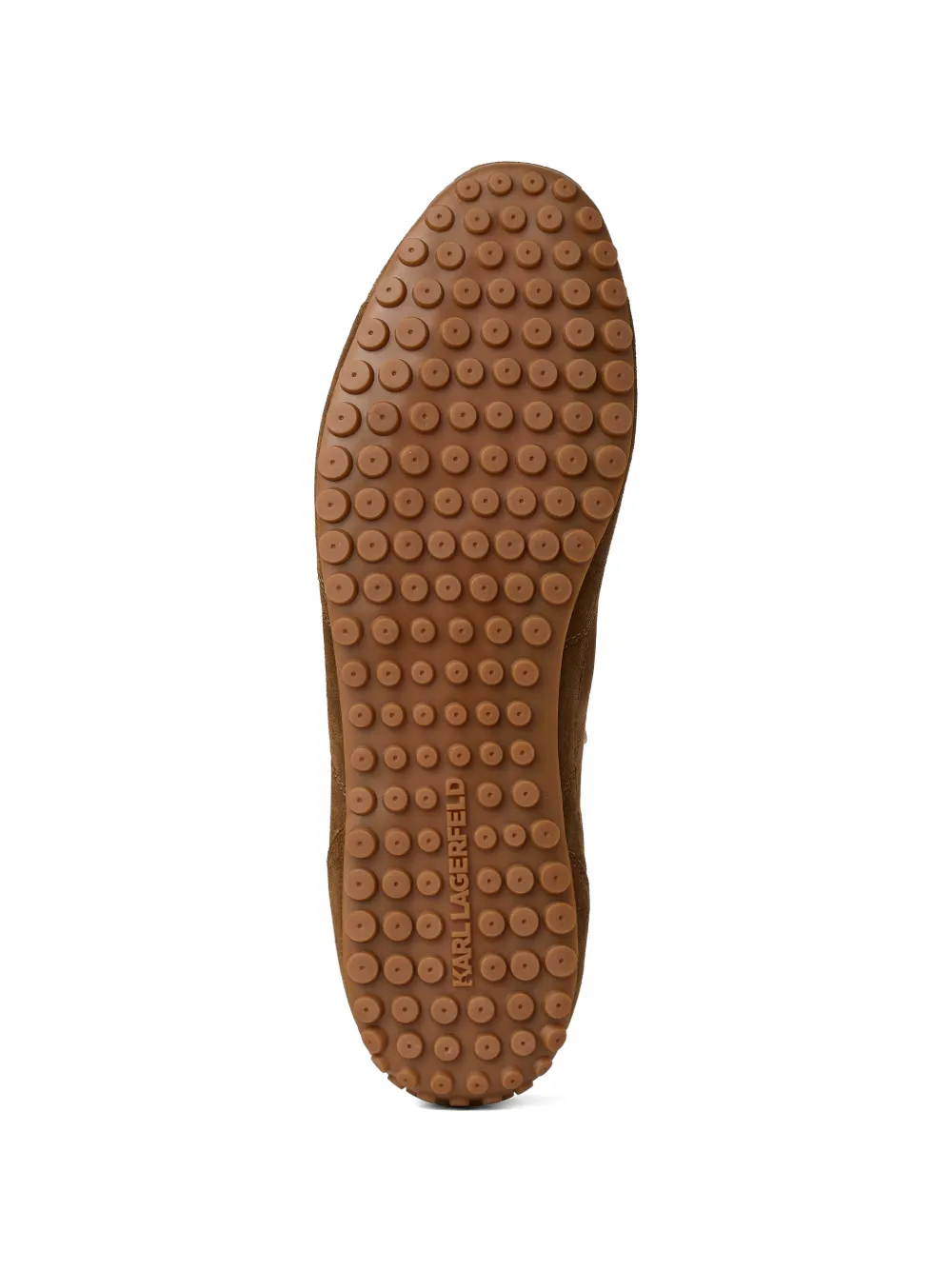 Karl Lagerfeld Astra Volley suède sneakers Bruin