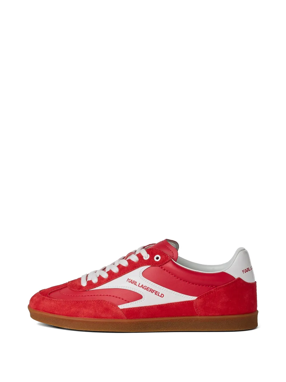Karl Lagerfeld Jeans Sneakers Kandidate in pelle - Rosso