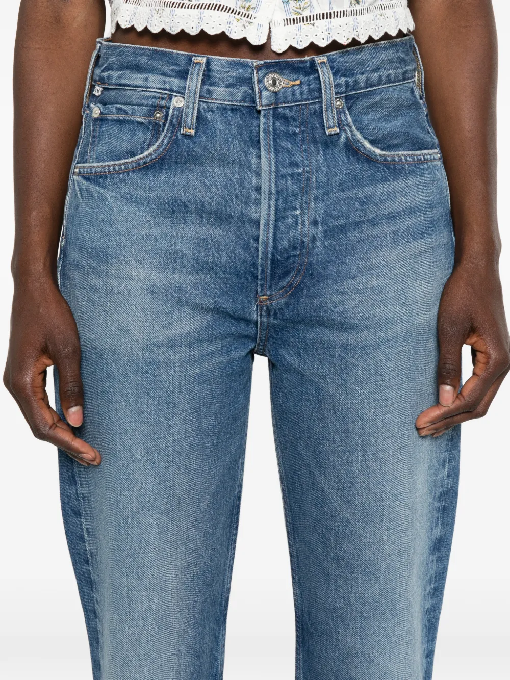 Citizens of Humanity Blaine straight jeans Blauw