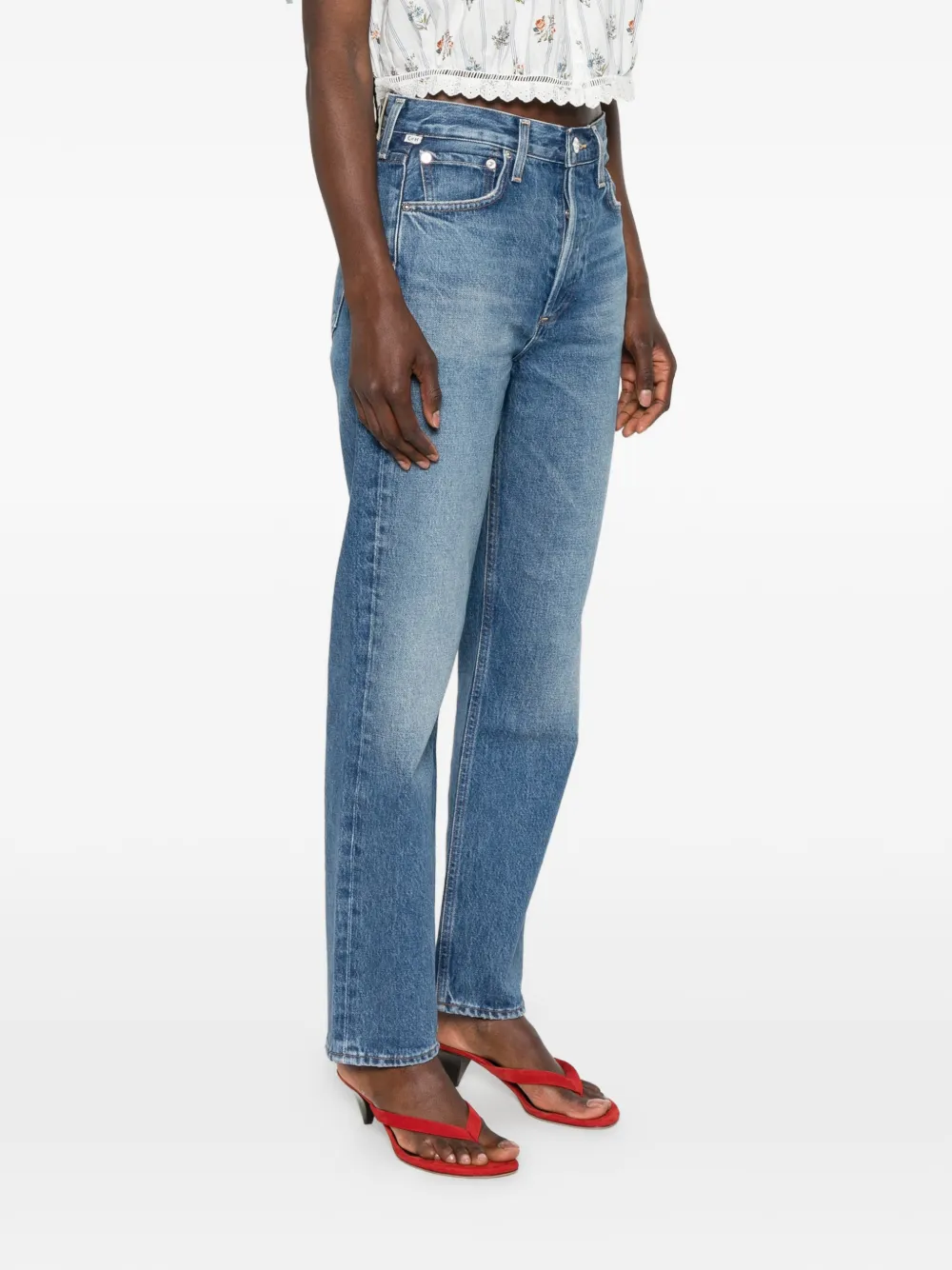 Citizens of Humanity Blaine straight jeans Blauw