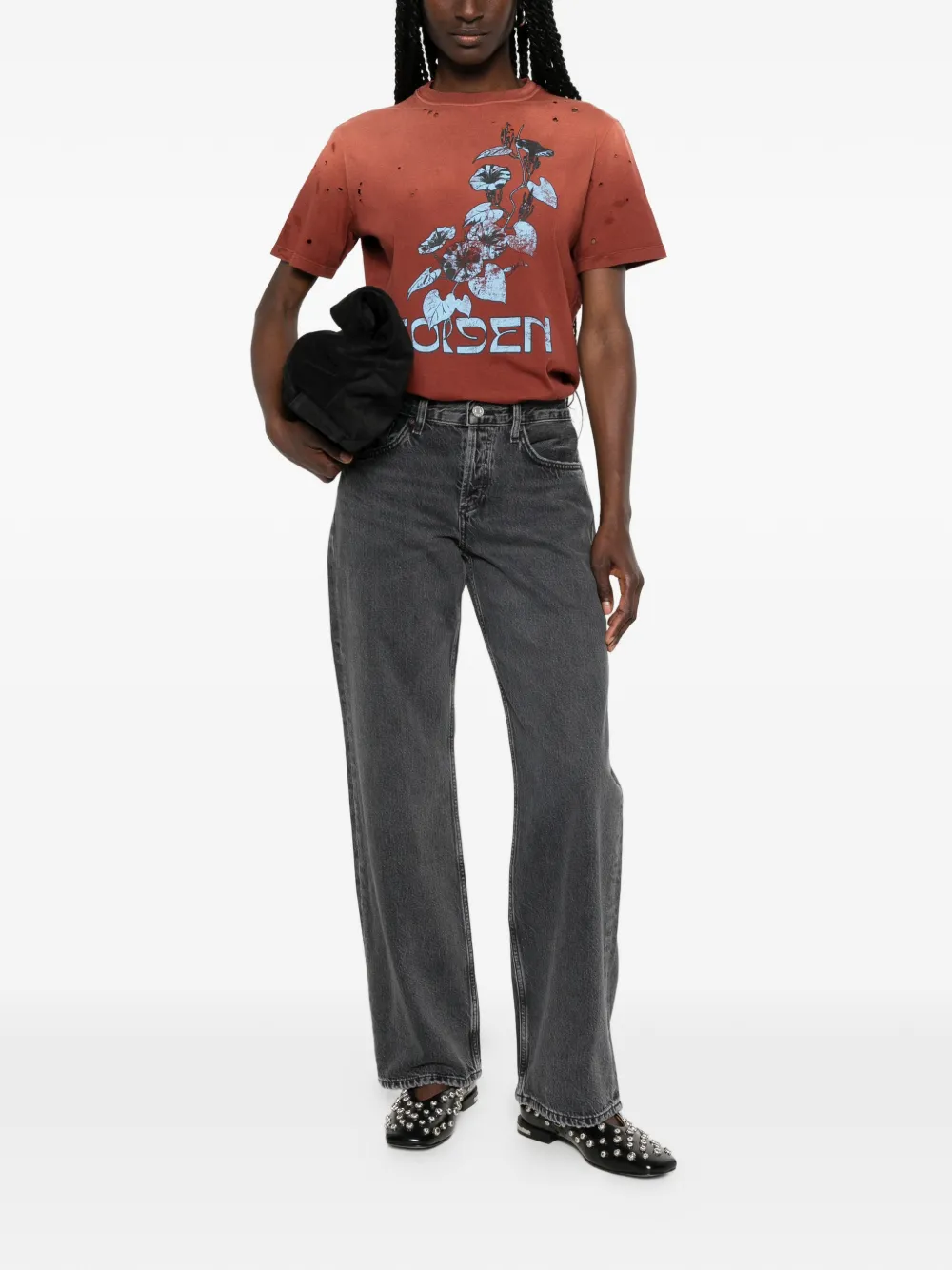 Citizens of Humanity Jeans met wijde pijpen Grijs