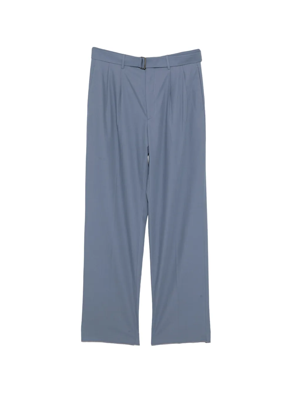 Tagliatore belted straight-leg trousers - Blu