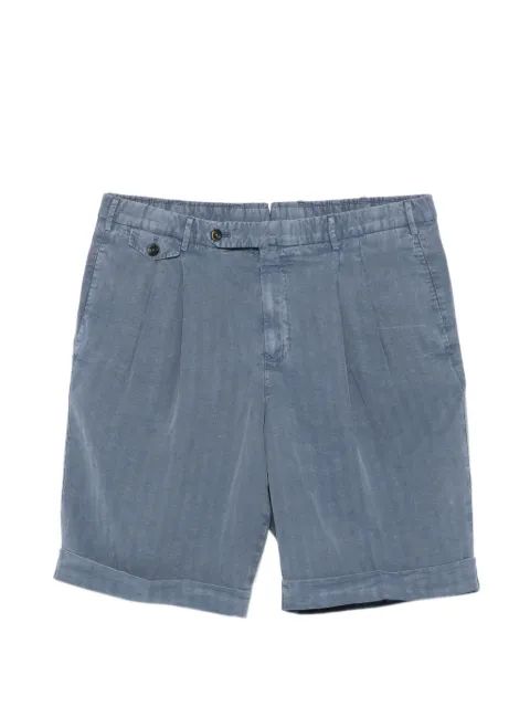 PT Torino pleated shorts