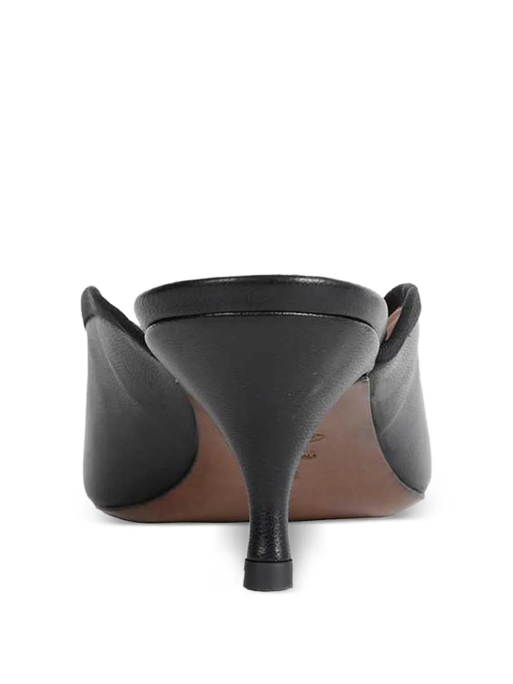 Vivienne Westwood Margot muiltjes met strik en puntige neus Zwart