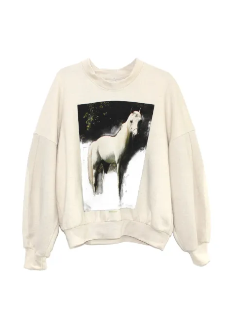 Anntian horse-print sweatshirt