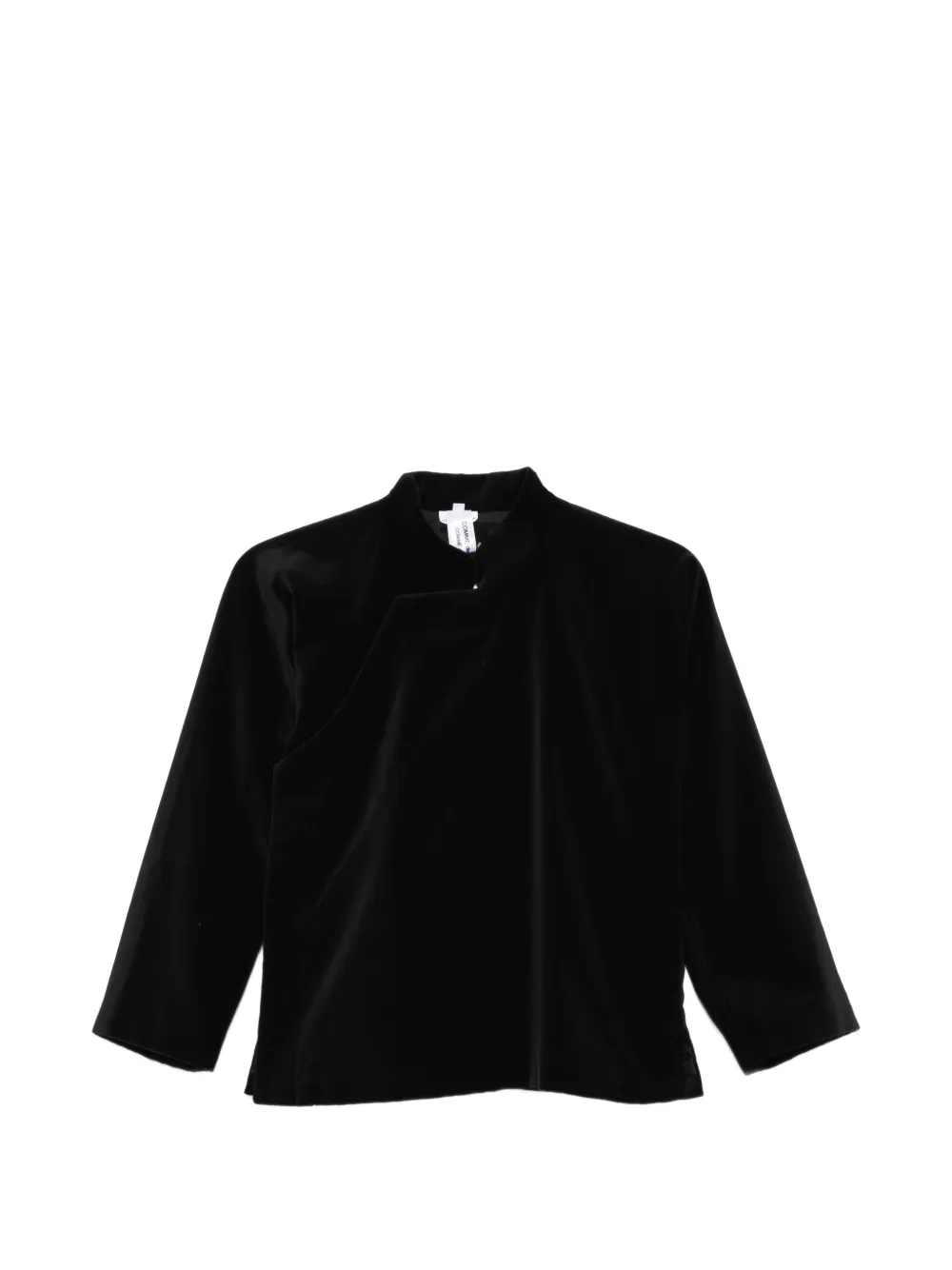 Comme Des Garçons Comme Des Garçons velvet jacket - Nero