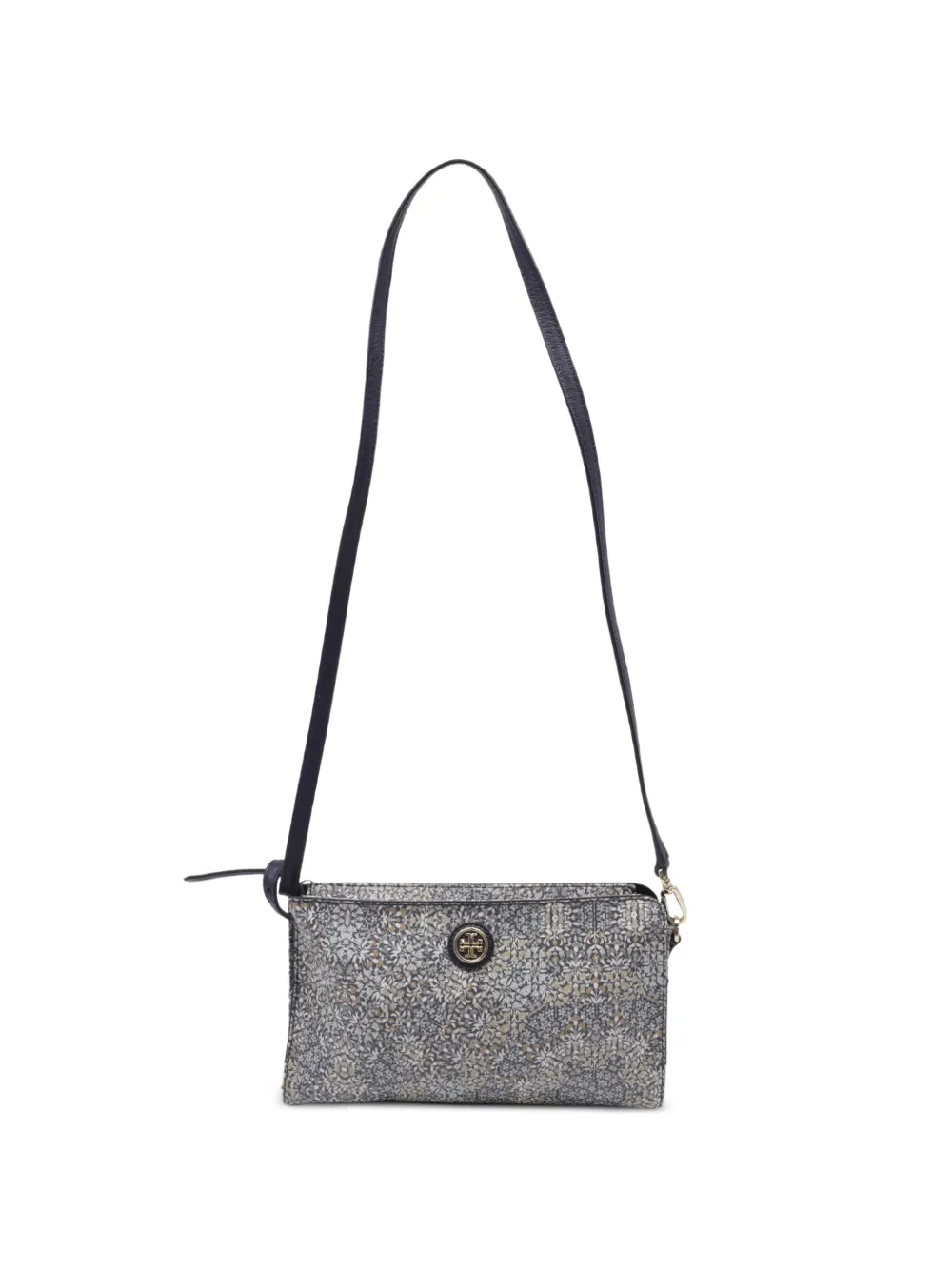 Tory Burch floral-print crossbody bag - Blu
