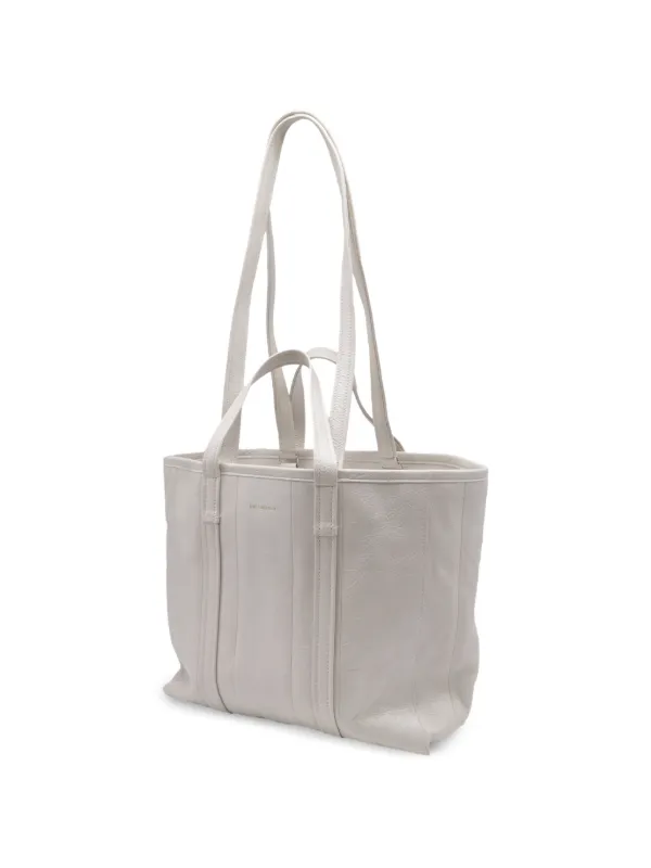 Balenciaga Pre-Owned バルベス レザートートバッグ | ホワイト 