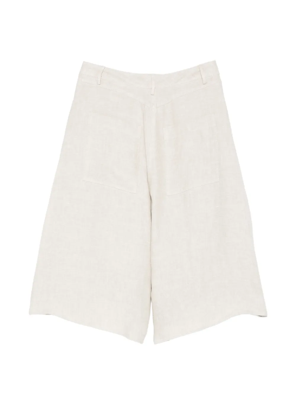 Alysi Shorts met knopen Beige