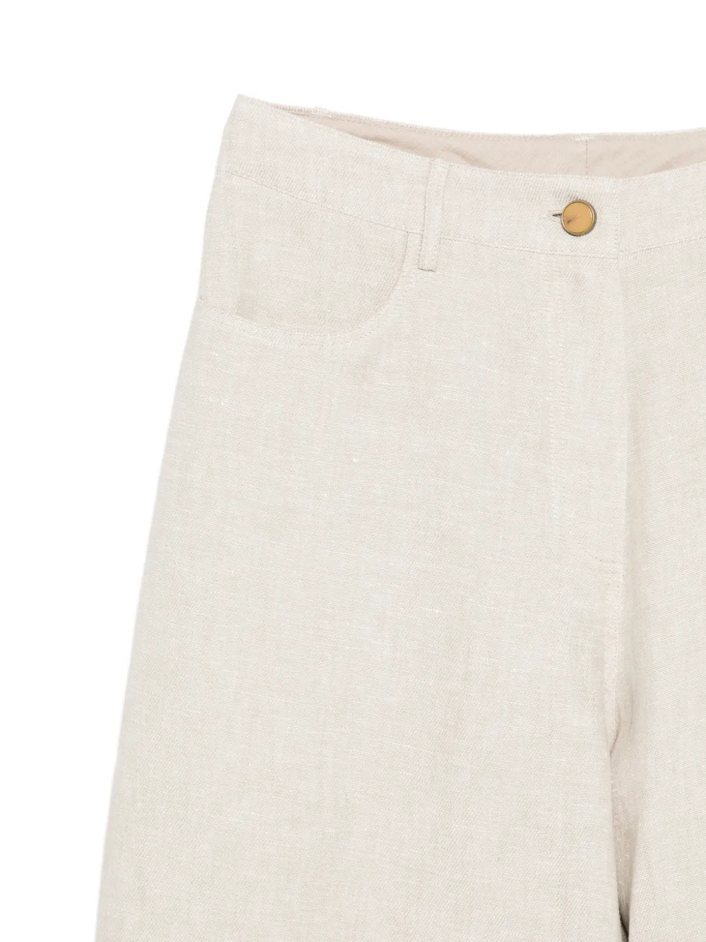 Alysi Shorts met knopen Beige
