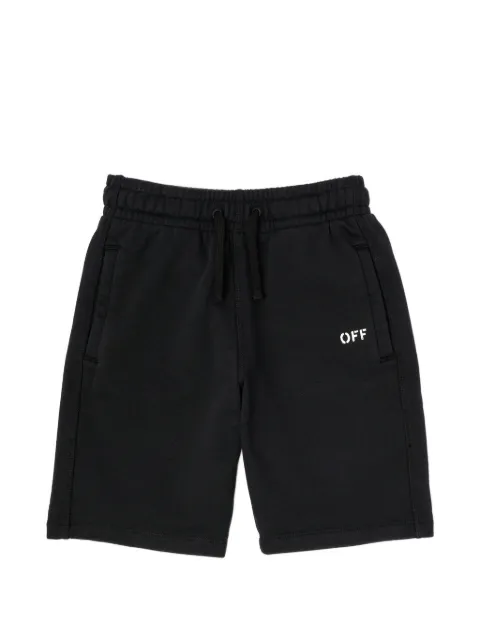 Off-White Kids Diag Paint shorts
