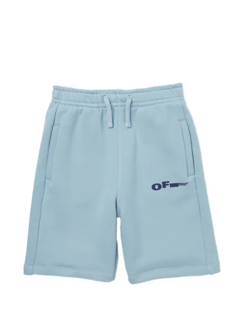 Off-White Kids Type katoenen shorts