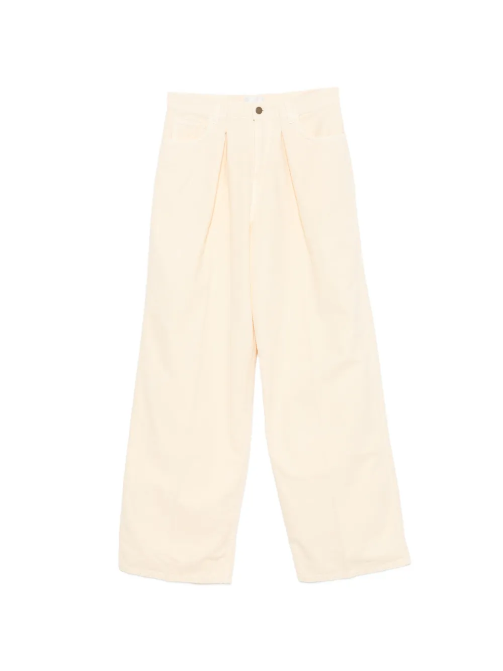 Haikure Candy pleated pocket trousers - Toni neutri
