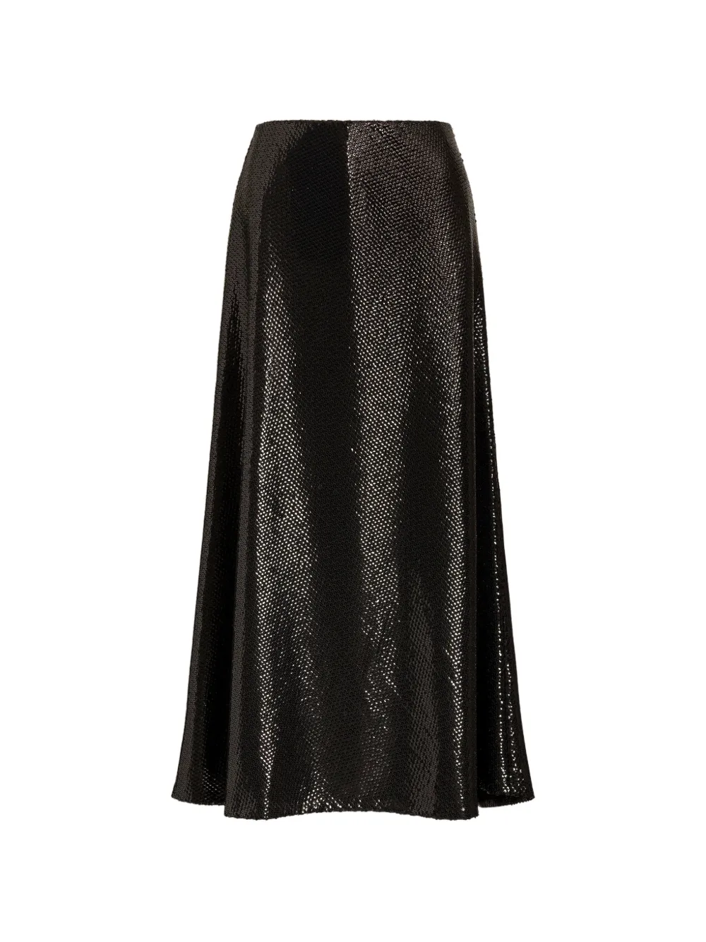 Alberta Ferretti Gonna con paillettes - Nero