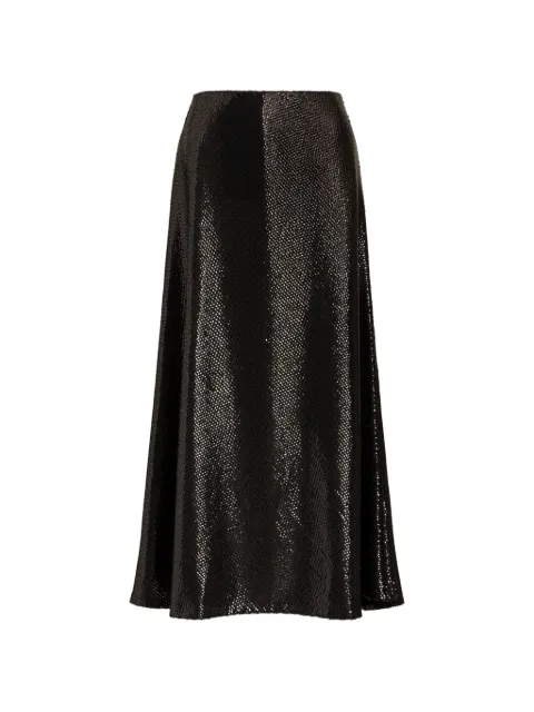 Alberta Ferretti falda bordada con lentejuelas
