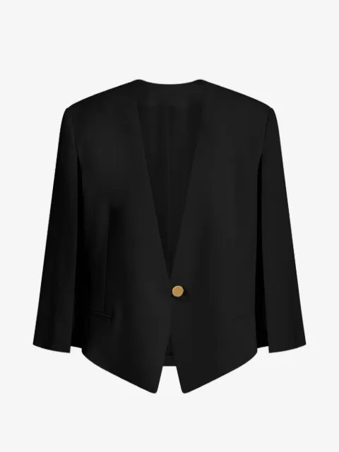 Alberta Ferretti button jacket