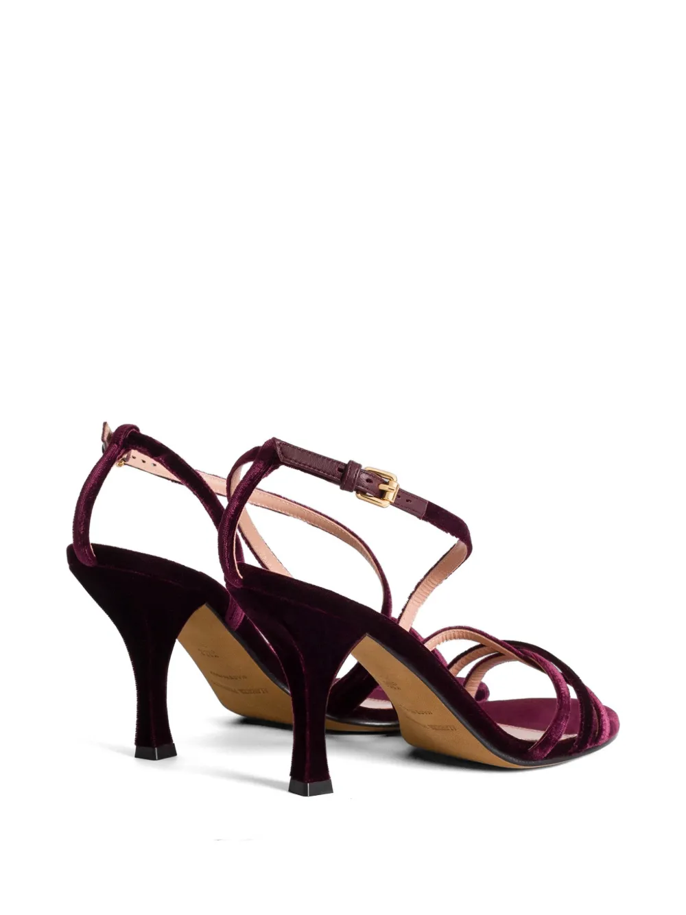 Alberta Ferretti Sandalen met bandjes Paars