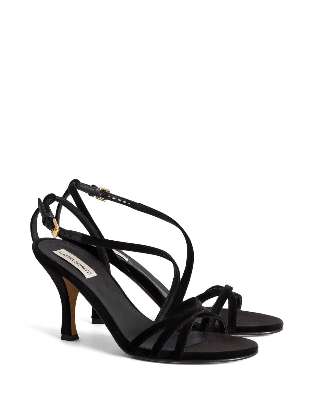 Alberta Ferretti Sandalen met bandjes Zwart