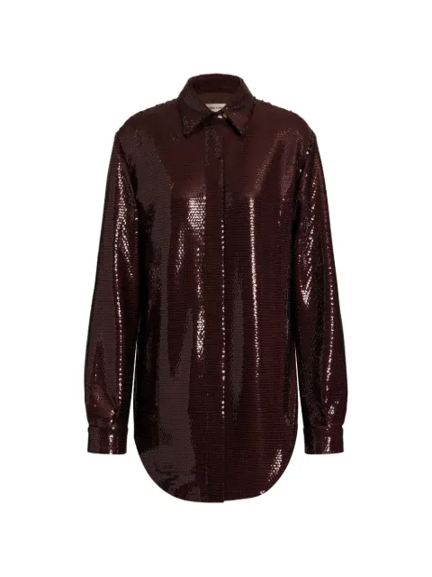Alberta Ferretti sequin shirt