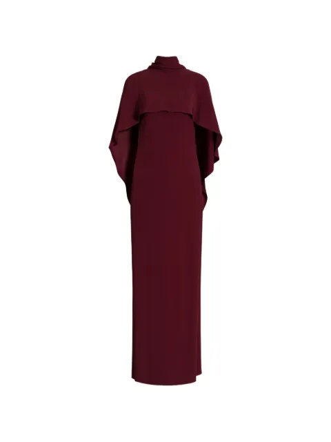 Alberta Ferretti high-neck maxi dress