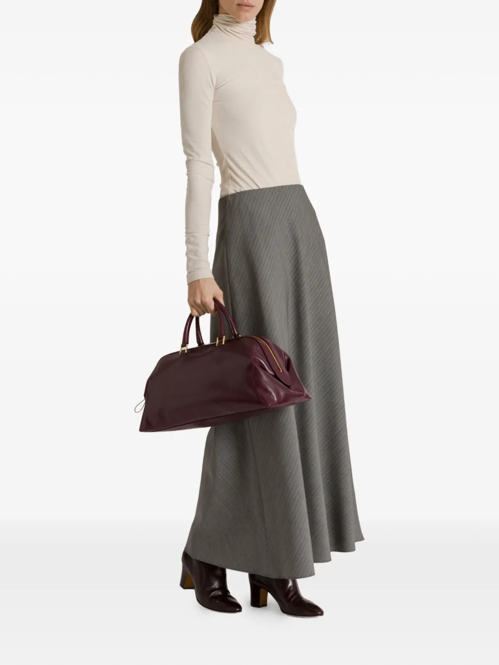 Alberta Ferretti Grote shopper Paars