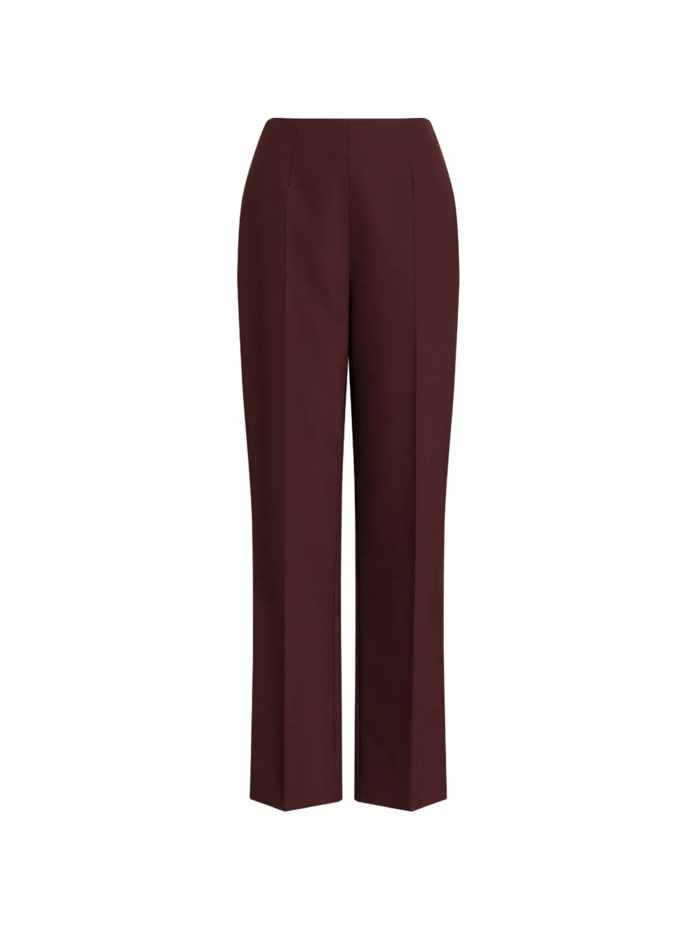 Alberta Ferretti Pantaloni con piega - Rosso