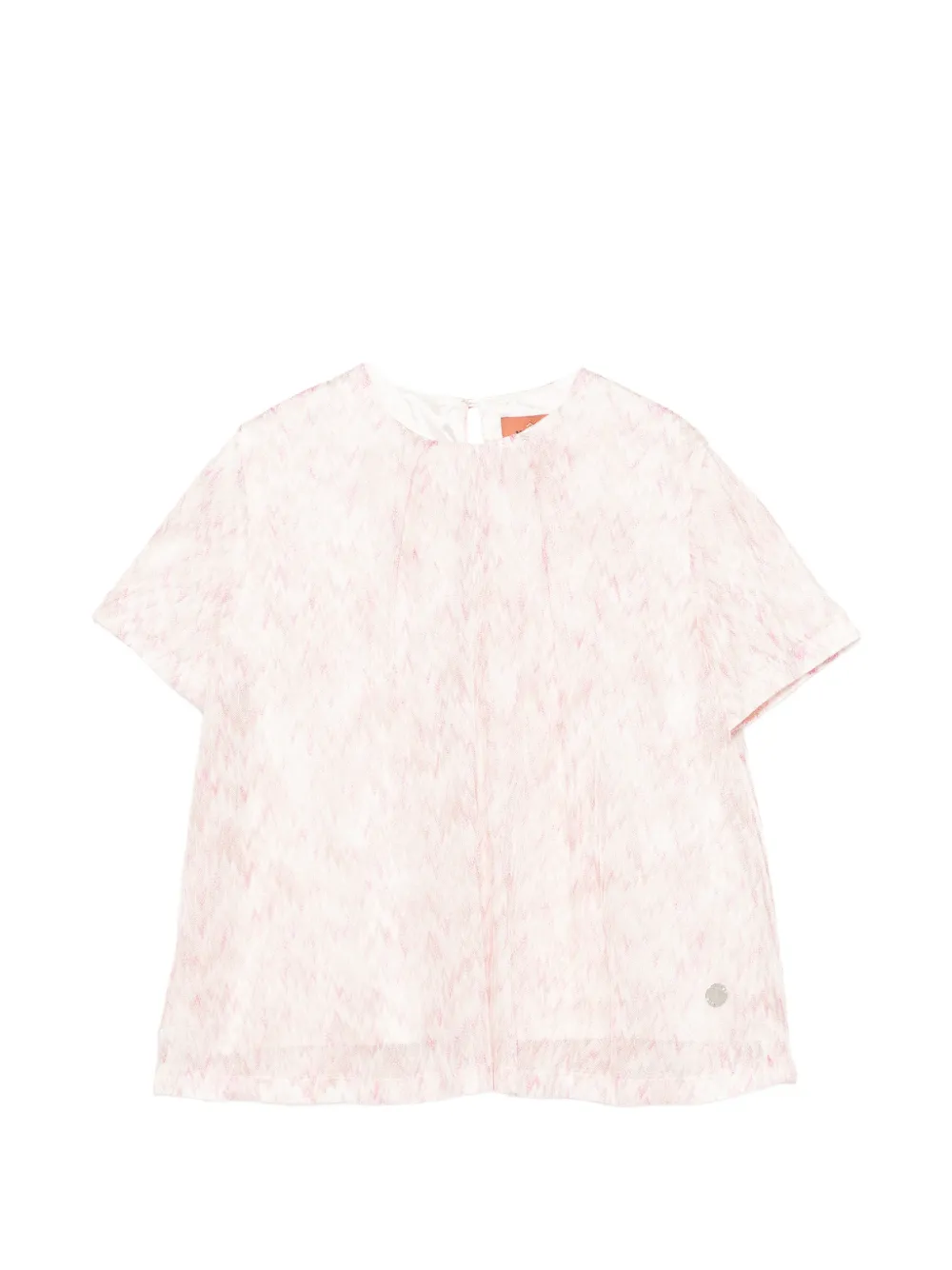 Missoni Kids zigzag top - Bianco