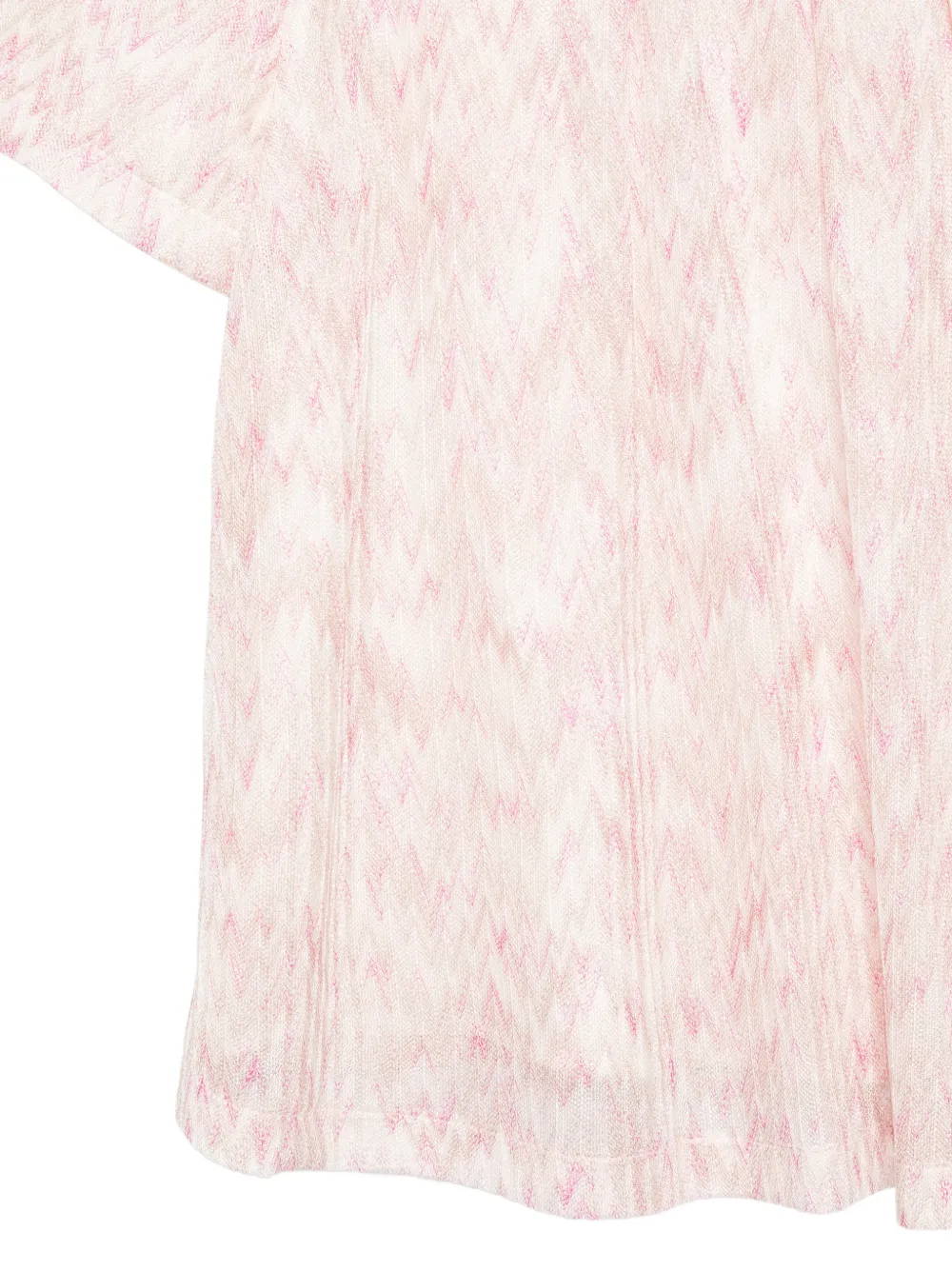Missoni Kids Top met zigzag-patroon Wit