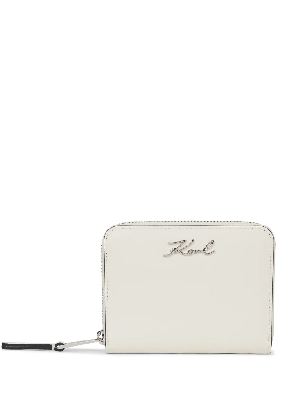 Karl Lagerfeld Signature zip-around wallet - Toni neutri