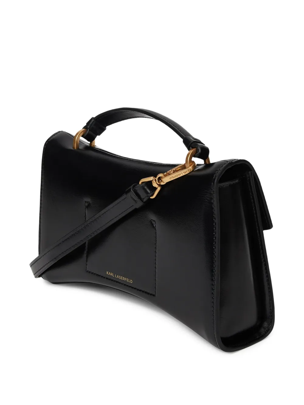 Karl Lagerfeld K Autograph Twist handtas Zwart
