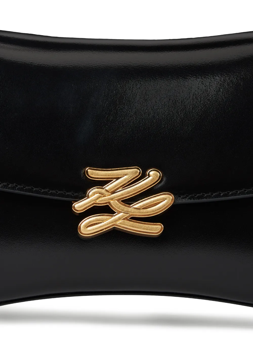Karl Lagerfeld K Autograph Twist handtas Zwart