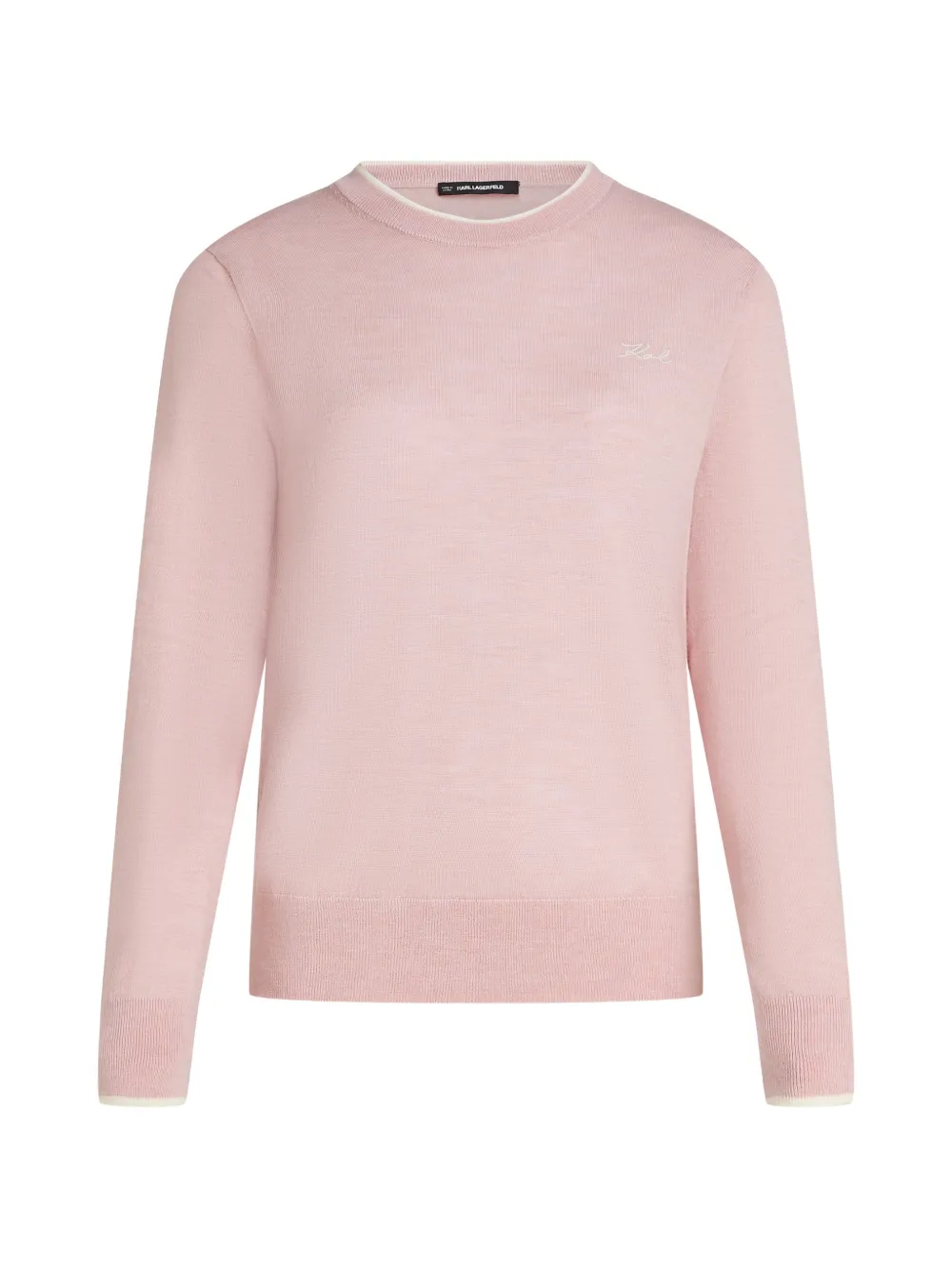 Karl Lagerfeld merino-wool sweater - Rosa