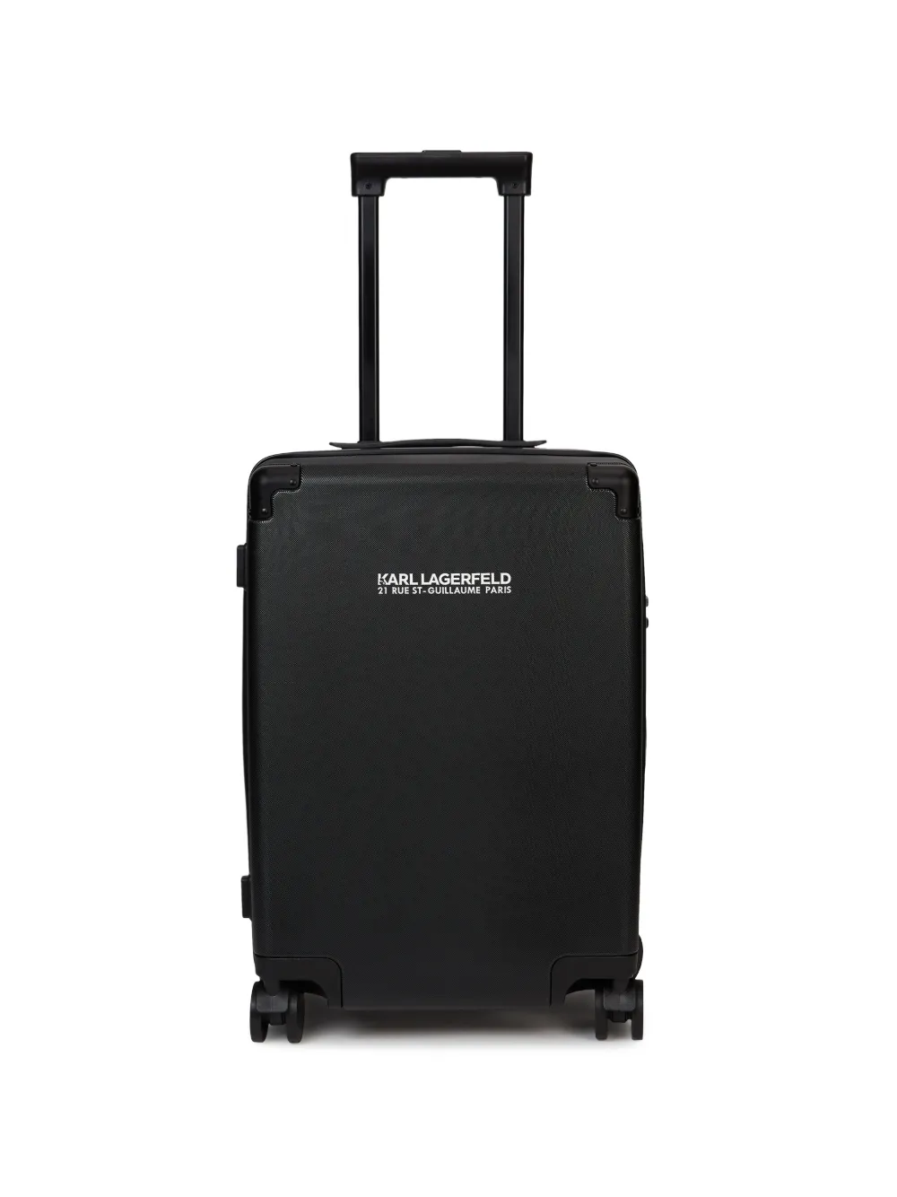 Karl Lagerfeld Rue St-Guillaume cabin suitcase - Nero