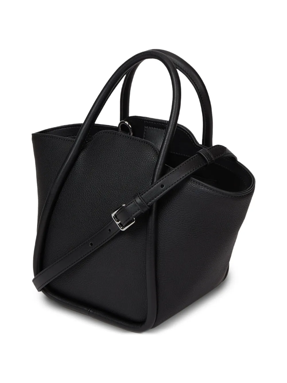 Karl Lagerfeld Ikon bewerkte shopper Zwart