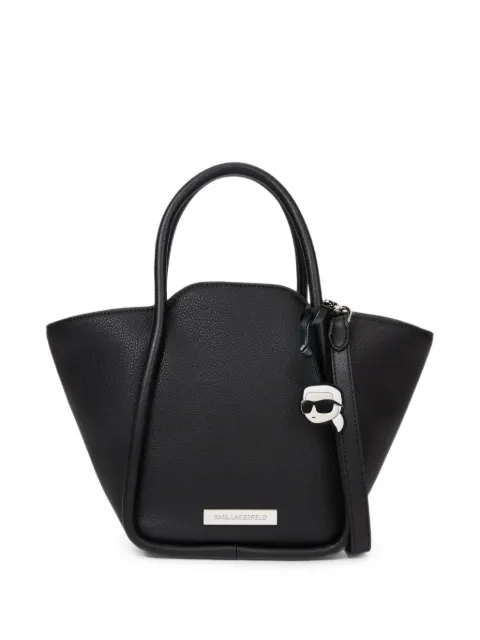 Karl Lagerfeld Ikon Pebble small tote bag