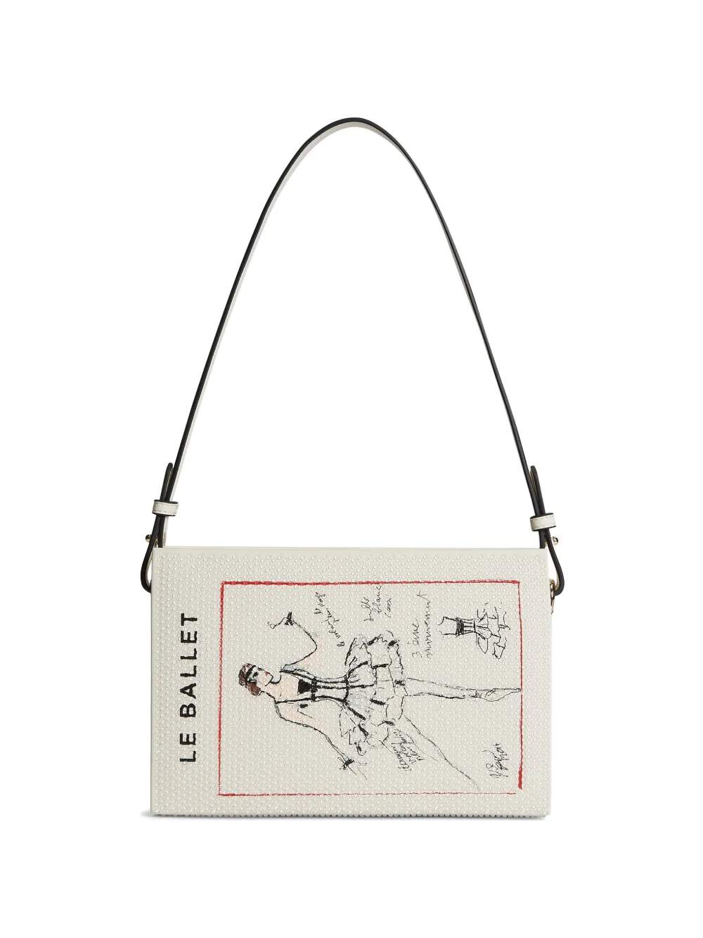 Karl Lagerfeld K/Soiree book-print clutch bags - Toni neutri