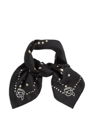 Karl Lagerfeld（カール・ラガーフェルド）マフラー・スカーフ - FARFETCH