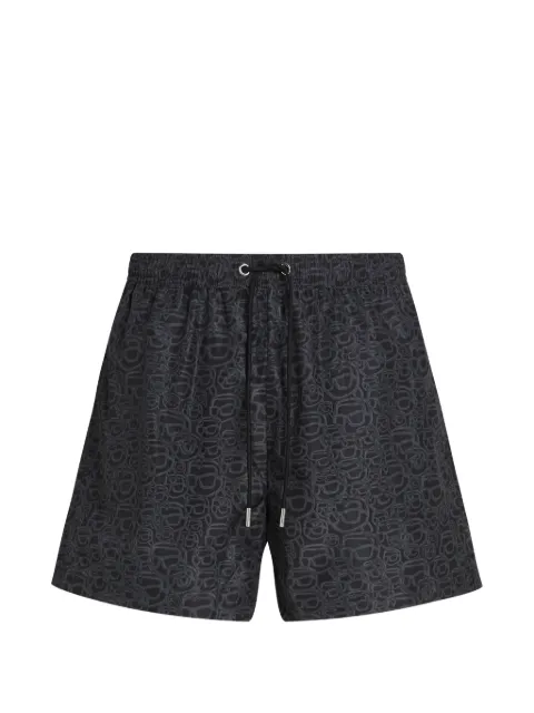 Karl Lagerfeld short de bain Ikon Sketch Face