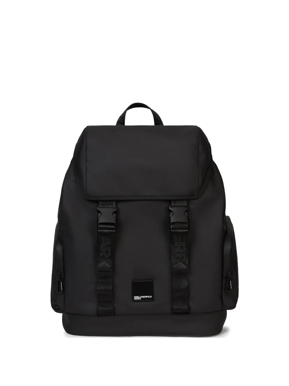 Karl Lagerfeld Jeans Venture buckled backpack - Nero