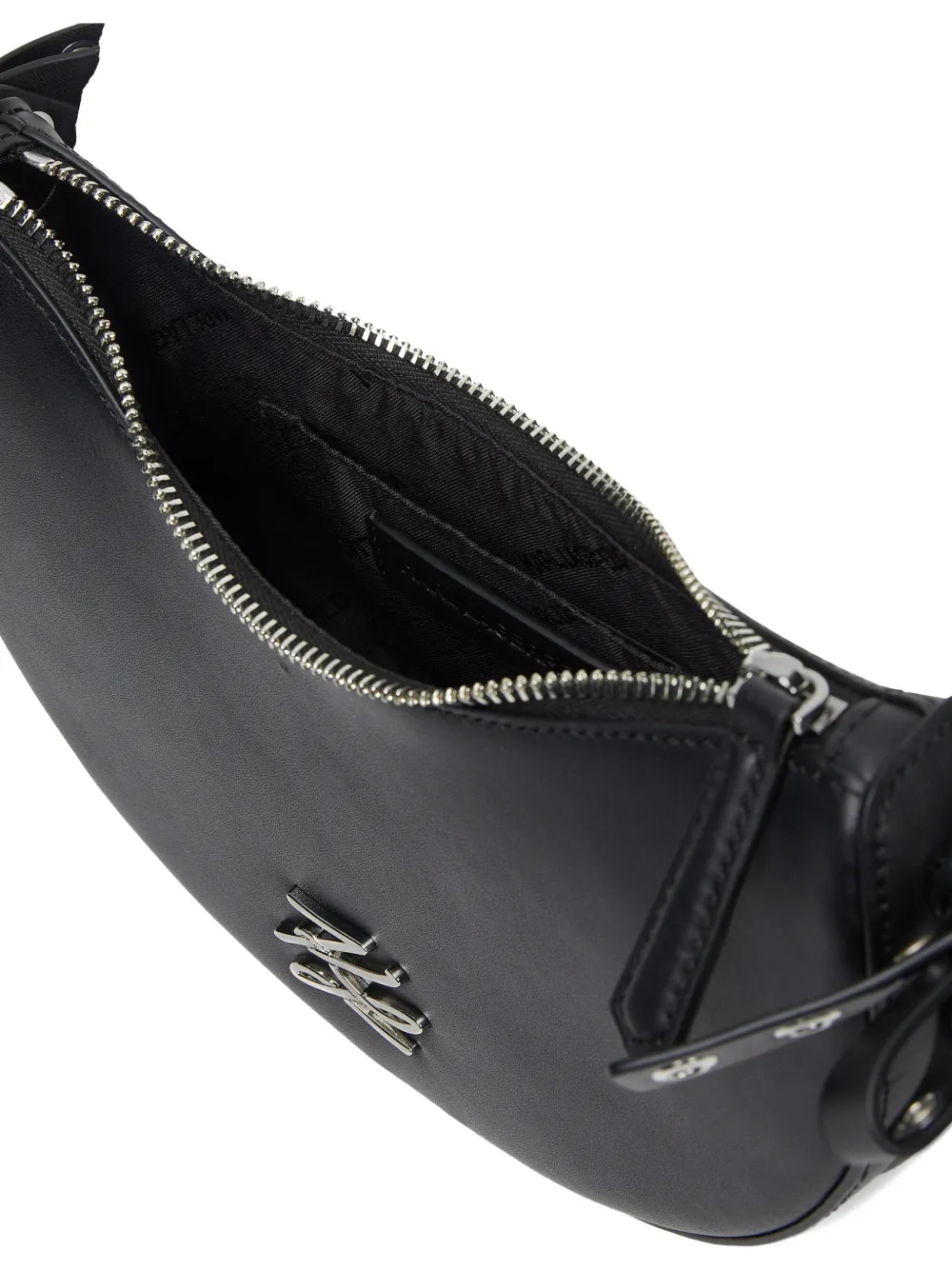 Karl Lagerfeld K Autograph crossbodytas met strik Zwart