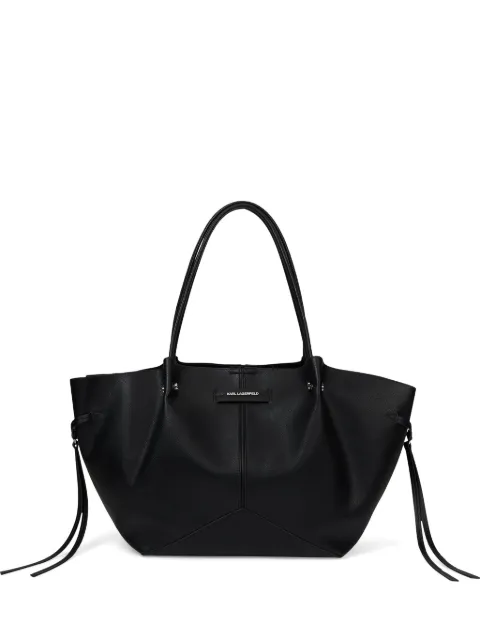 Karl Lagerfeld K/Pierced top-handle tote bag