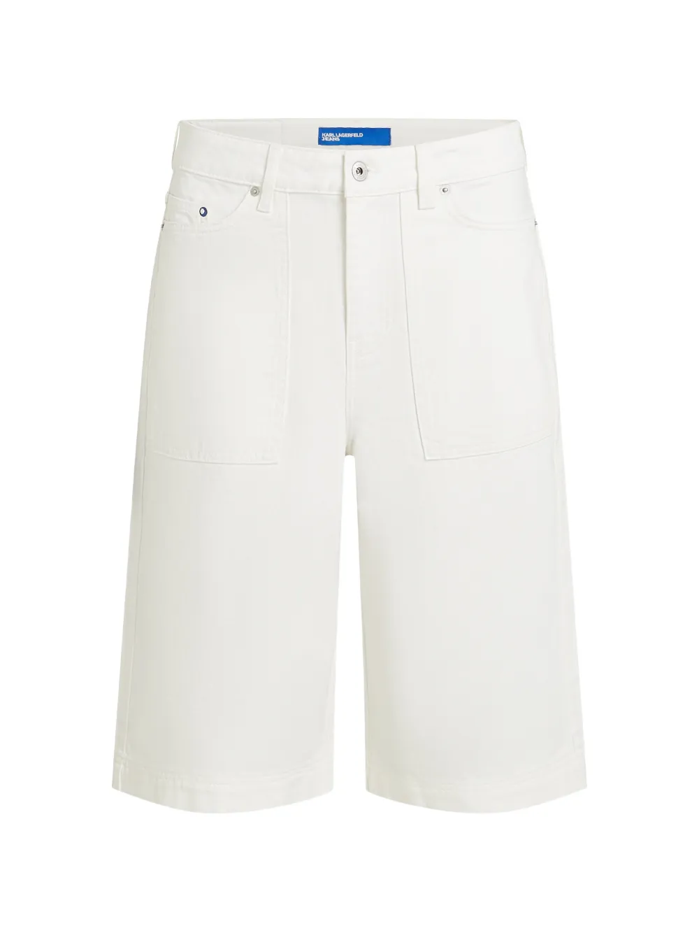 Karl Lagerfeld Jeans denim bermuda shorts - Nude
